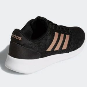 adidas shoes rose gold and black